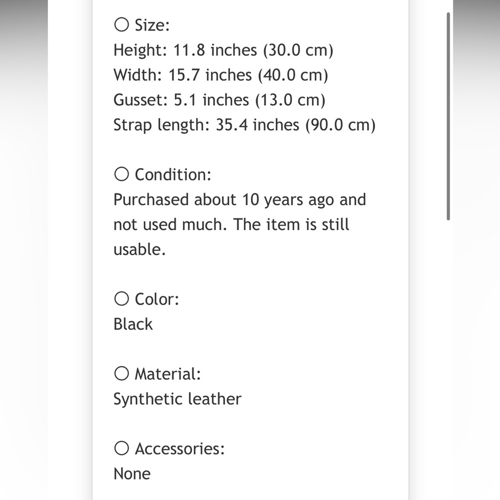 Gucci Dark Blue Men's Messenger Bag - Picture 13 of 13